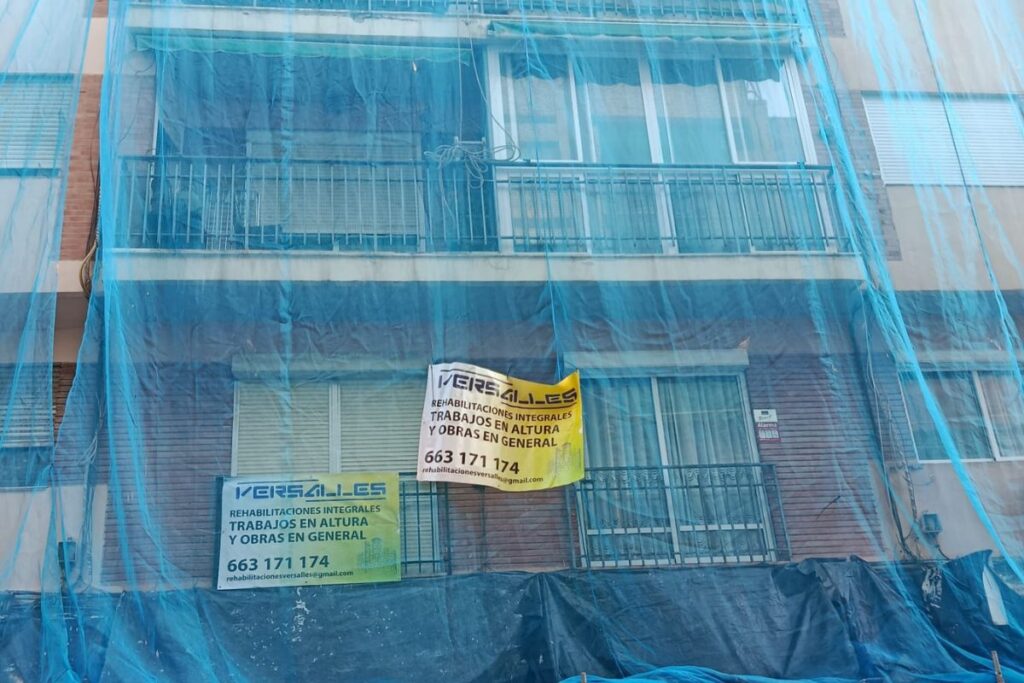 Rehabilitacion de fachadas en Alicante